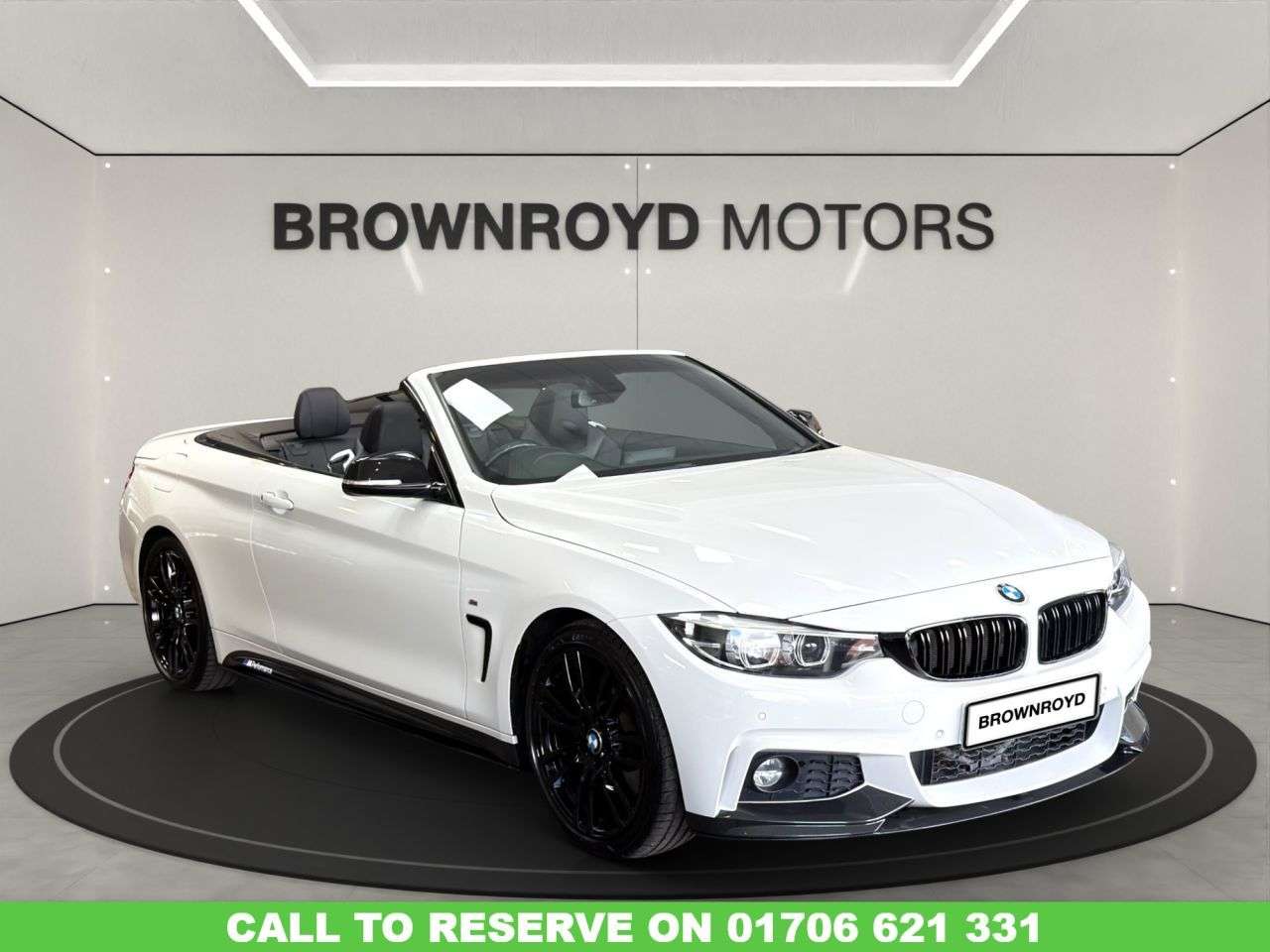 A 2018 BMW 4 SERIES 2.0 430i M Sport Convertible 2dr Petrol Auto Euro 6 (s/s) (252 ps) A 2018 BMW 4 SERIES 2.0 430i M Sport Convertible 2dr Petrol Auto Euro 6 (s/s) (252 ps)