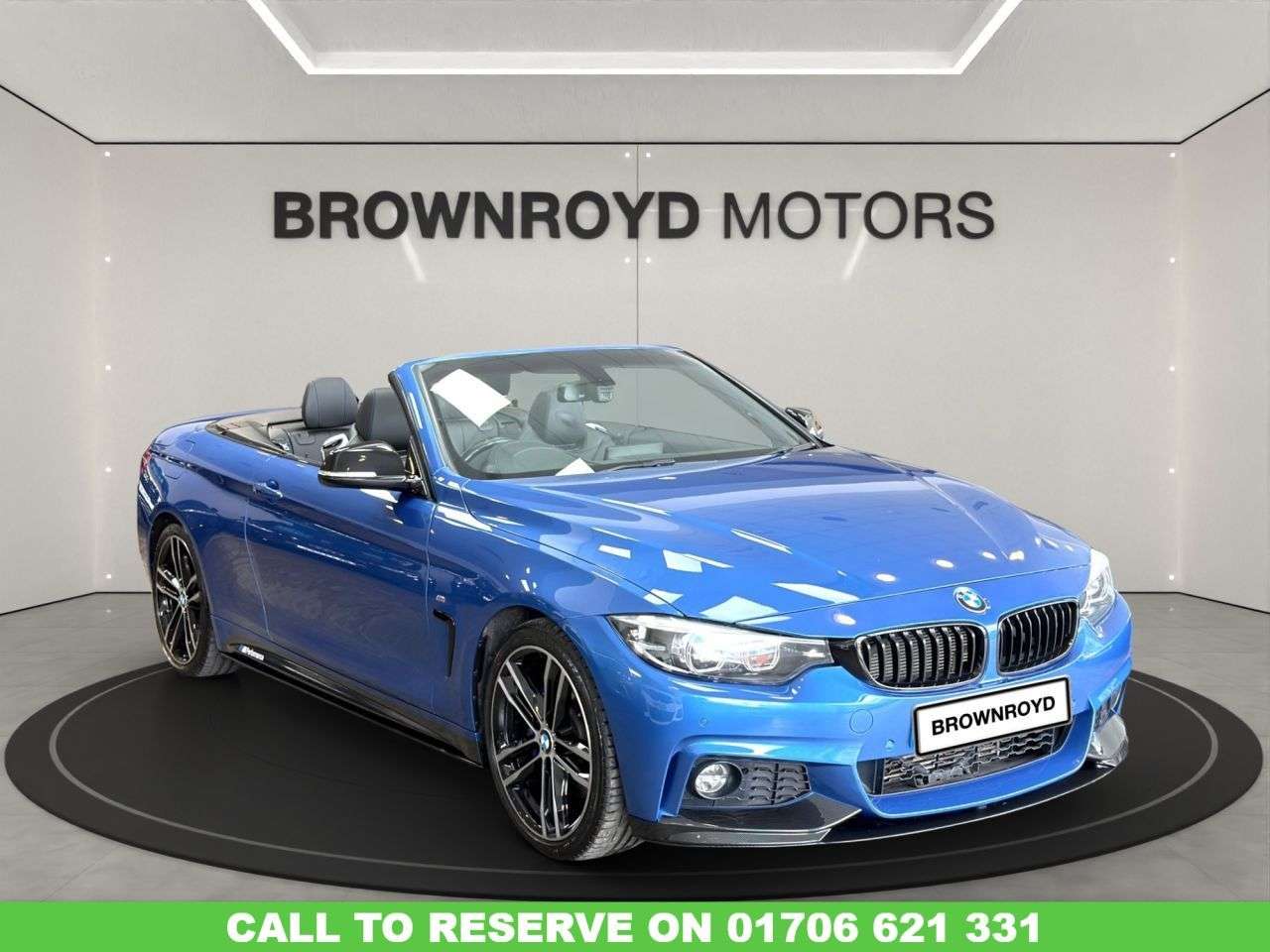 A 2018 BMW 4 SERIES 2.0 420d M Sport Convertible 2dr Diesel Auto Euro 6 (s/s) (190 ps) A 2018 BMW 4 SERIES 2.0 420d M Sport Convertible 2dr Diesel Auto Euro 6 (s/s) (190 ps)