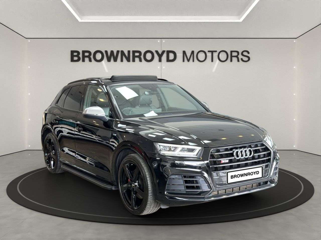 A 2018 AUDI SQ5 3.0 TFSI V6 SUV 5dr Petrol Tiptronic quattro Euro 6 (s/s) (354 ps) A 2018 AUDI SQ5 3.0 TFSI V6 SUV 5dr Petrol Tiptronic quattro Euro 6 (s/s) (354 ps)