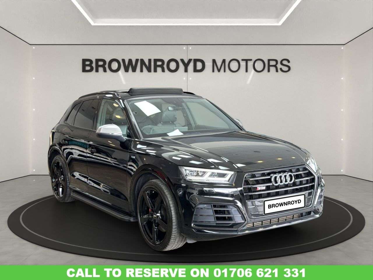 A 2018 AUDI SQ5 3.0 TFSI V6 SUV 5dr Petrol Tiptronic quattro Euro 6 (s/s) (354 ps) A 2018 AUDI SQ5 3.0 TFSI V6 SUV 5dr Petrol Tiptronic quattro Euro 6 (s/s) (354 ps)