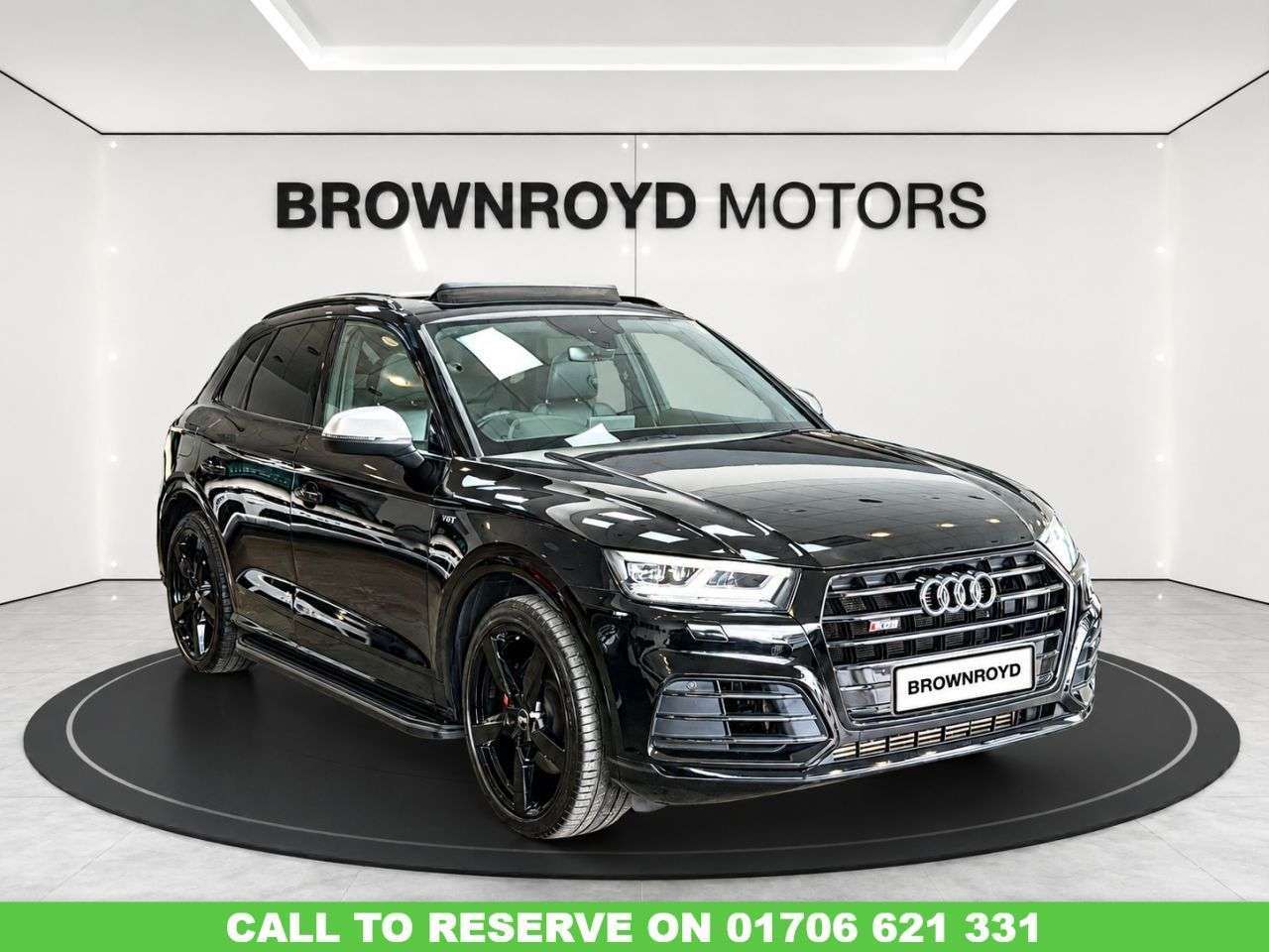 A 2018 AUDI SQ5 3.0 TFSI V6 SUV 5dr Petrol Tiptronic quattro Euro 6 (s/s) (354 ps) A 2018 AUDI SQ5 3.0 TFSI V6 SUV 5dr Petrol Tiptronic quattro Euro 6 (s/s) (354 ps)