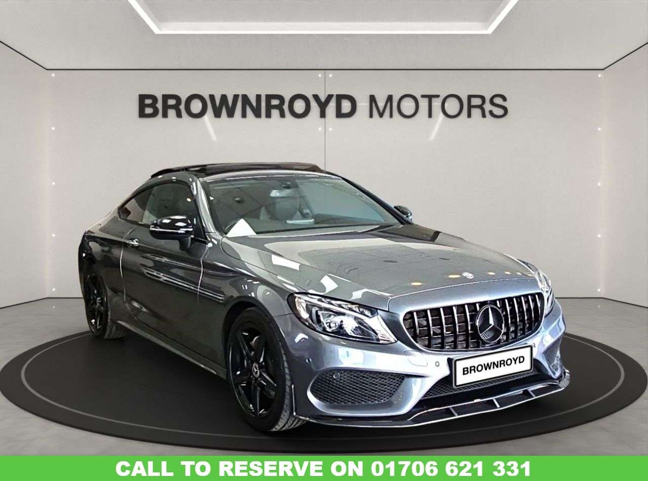 A 2017 MERCEDES-BENZ C-CLASS 2.1 C220d AMG Line (Premium) Coupe 2dr Diesel G-Tronic+ Euro 6 (s/s) (170 p A 2017 MERCEDES-BENZ C-CLASS 2.1 C220d AMG Line (Premium) Coupe 2dr Diesel G-Tronic+ Euro 6 (s/s) (170 p