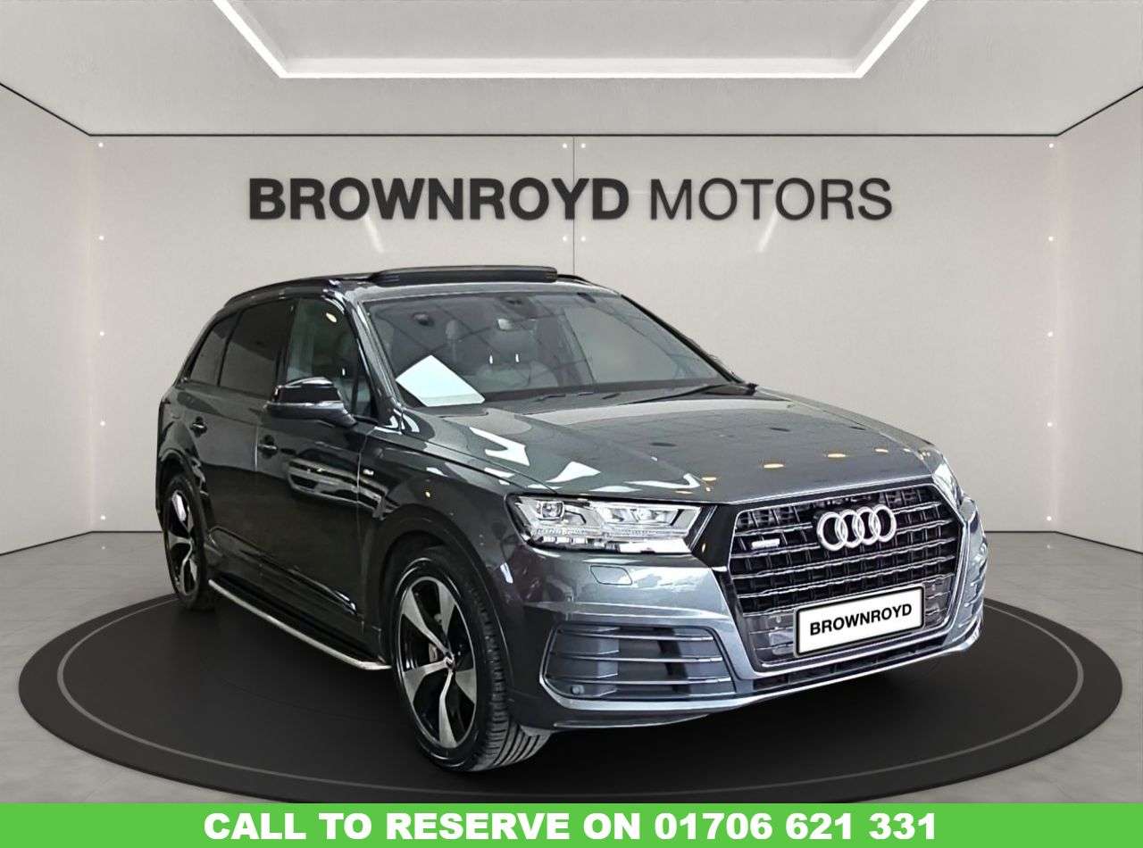 A 2018 AUDI Q7 3.0 TDI V6 S line SUV 5dr Diesel Tiptronic quattro Euro 6 (s/s) (272 ps) A 2018 AUDI Q7 3.0 TDI V6 S line SUV 5dr Diesel Tiptronic quattro Euro 6 (s/s) (272 ps)