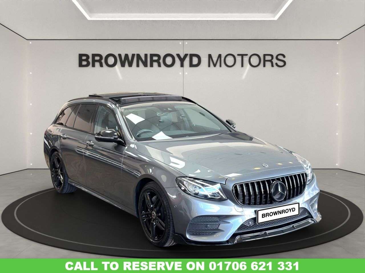 A 2018 MERCEDES-BENZ E-CLASS 2.0 E220d AMG Line (Premium) Estate 5dr Diesel G-Tronic+ Euro 6 (s/s) (194 A 2018 MERCEDES-BENZ E-CLASS 2.0 E220d AMG Line (Premium) Estate 5dr Diesel G-Tronic+ Euro 6 (s/s) (194