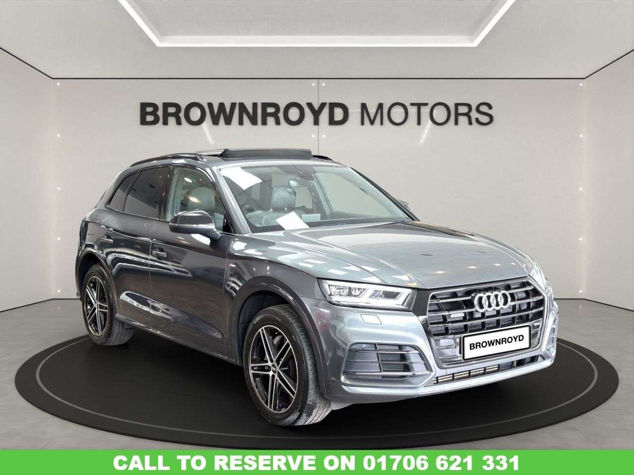 A 2018 AUDI Q5 2.0 TFSI S line SUV 5dr Petrol S Tronic quattro Euro 6 (s/s) (252 ps) A 2018 AUDI Q5 2.0 TFSI S line SUV 5dr Petrol S Tronic quattro Euro 6 (s/s) (252 ps)