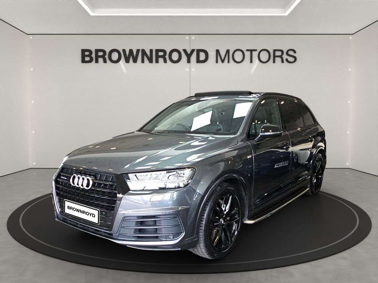 A 2018 AUDI Q7 3.0 TDI V6 50 Black Edition SUV 5dr Diesel Tiptronic quattro Euro 6 (s/s) ( A 2018 AUDI Q7 3.0 TDI V6 50 Black Edition SUV 5dr Diesel Tiptronic quattro Euro 6 (s/s) (