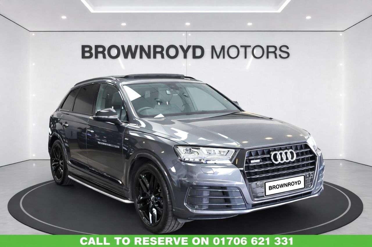 A 2018 AUDI Q7 3.0 TDI V6 50 Black Edition SUV 5dr Diesel Tiptronic quattro Euro 6 (s/s) ( A 2018 AUDI Q7 3.0 TDI V6 50 Black Edition SUV 5dr Diesel Tiptronic quattro Euro 6 (s/s) (