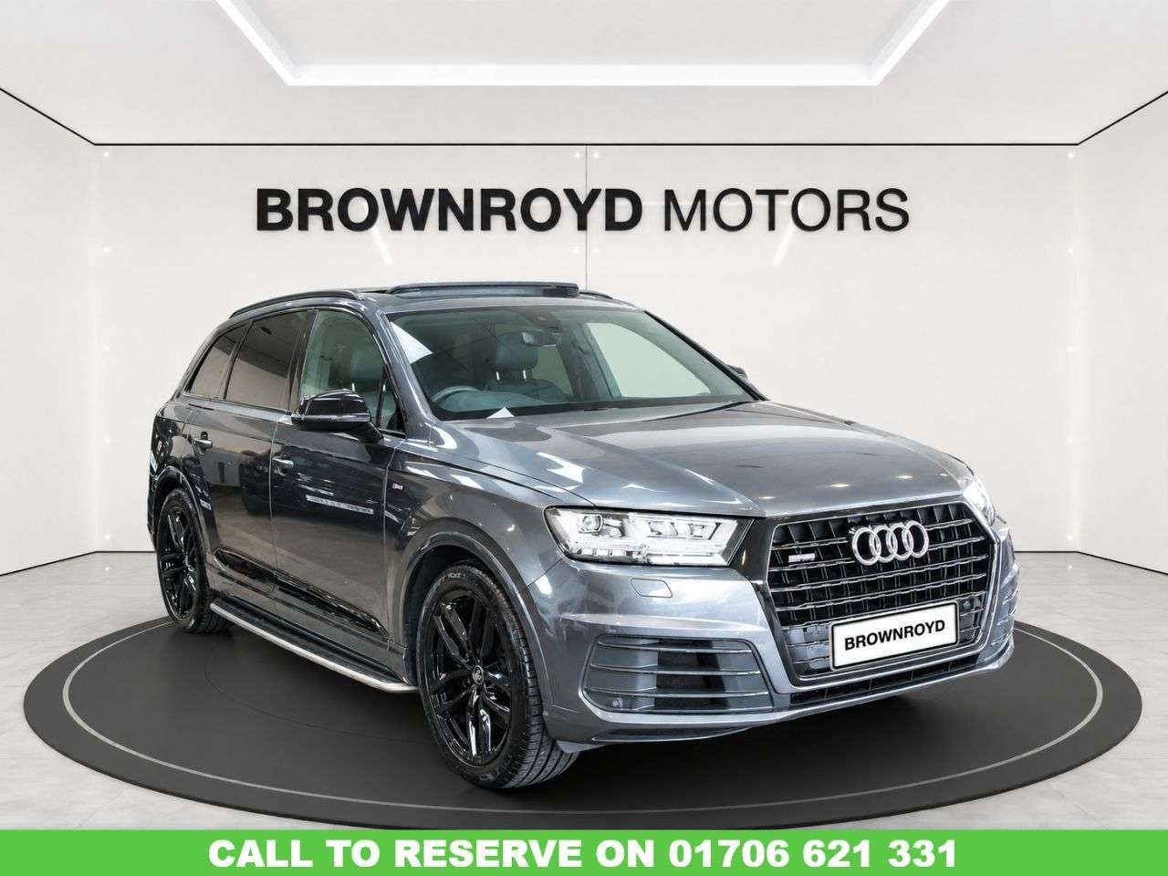 A 2018 AUDI Q7 3.0 TDI V6 50 Black Edition SUV 5dr Diesel Tiptronic quattro Euro 6 (s/s) ( A 2018 AUDI Q7 3.0 TDI V6 50 Black Edition SUV 5dr Diesel Tiptronic quattro Euro 6 (s/s) (