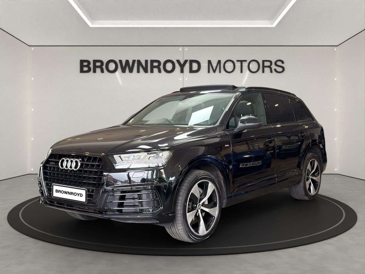 A 2019 AUDI Q7 3.0 TDI V6 50 S line SUV 5dr Diesel Tiptronic quattro Euro 6 (s/s) (286 ps) A 2019 AUDI Q7 3.0 TDI V6 50 S line SUV 5dr Diesel Tiptronic quattro Euro 6 (s/s) (286 ps)