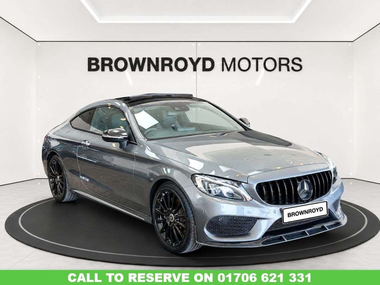 A 2018 MERCEDES-BENZ C CLASS 2.1 C220d AMG Line (Premium Plus) Coupe 2dr Diesel G-Tronic+ Euro 6 (s/s) ( A 2018 MERCEDES-BENZ C CLASS 2.1 C220d AMG Line (Premium Plus) Coupe 2dr Diesel G-Tronic+ Euro 6 (s/s) (