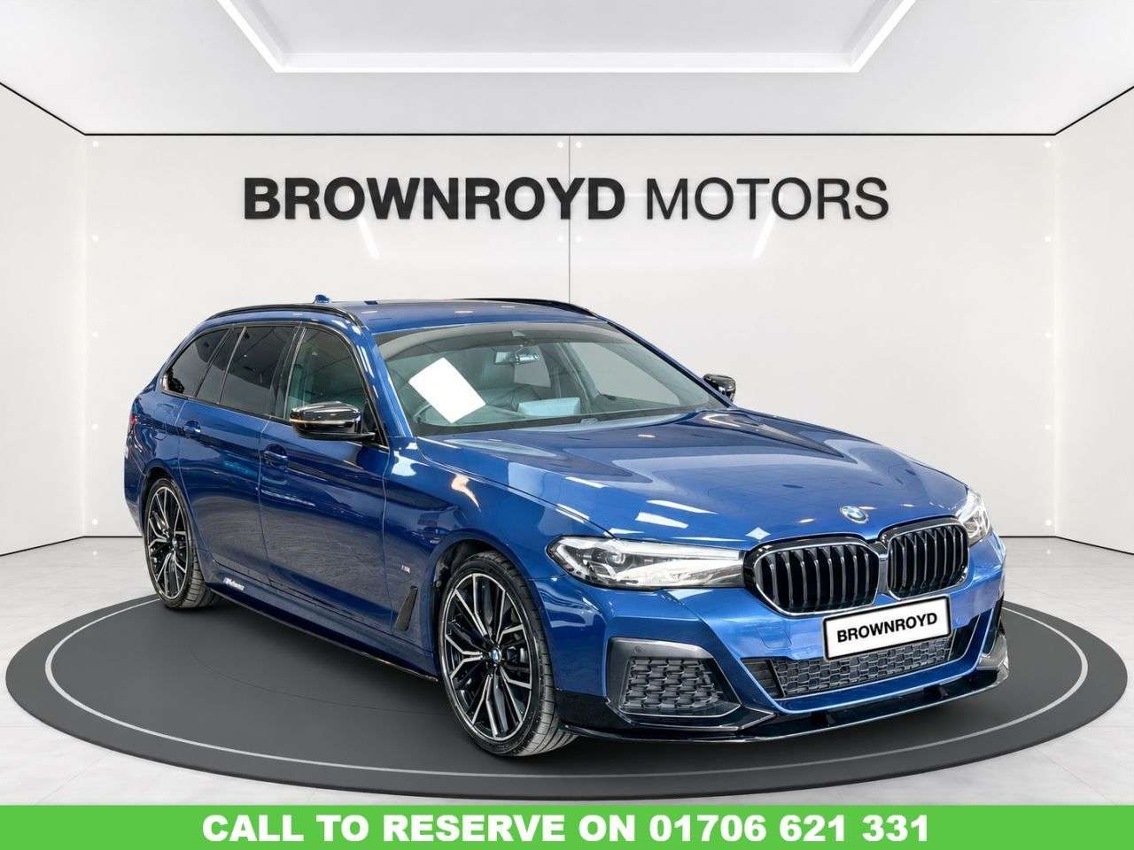 A 2021 BMW 5 SERIES 2.0 520d MHT M Sport Touring 5dr Diesel Hybrid Steptronic xDrive Euro 6 (s/ A 2021 BMW 5 SERIES 2.0 520d MHT M Sport Touring 5dr Diesel Hybrid Steptronic xDrive Euro 6 (s/