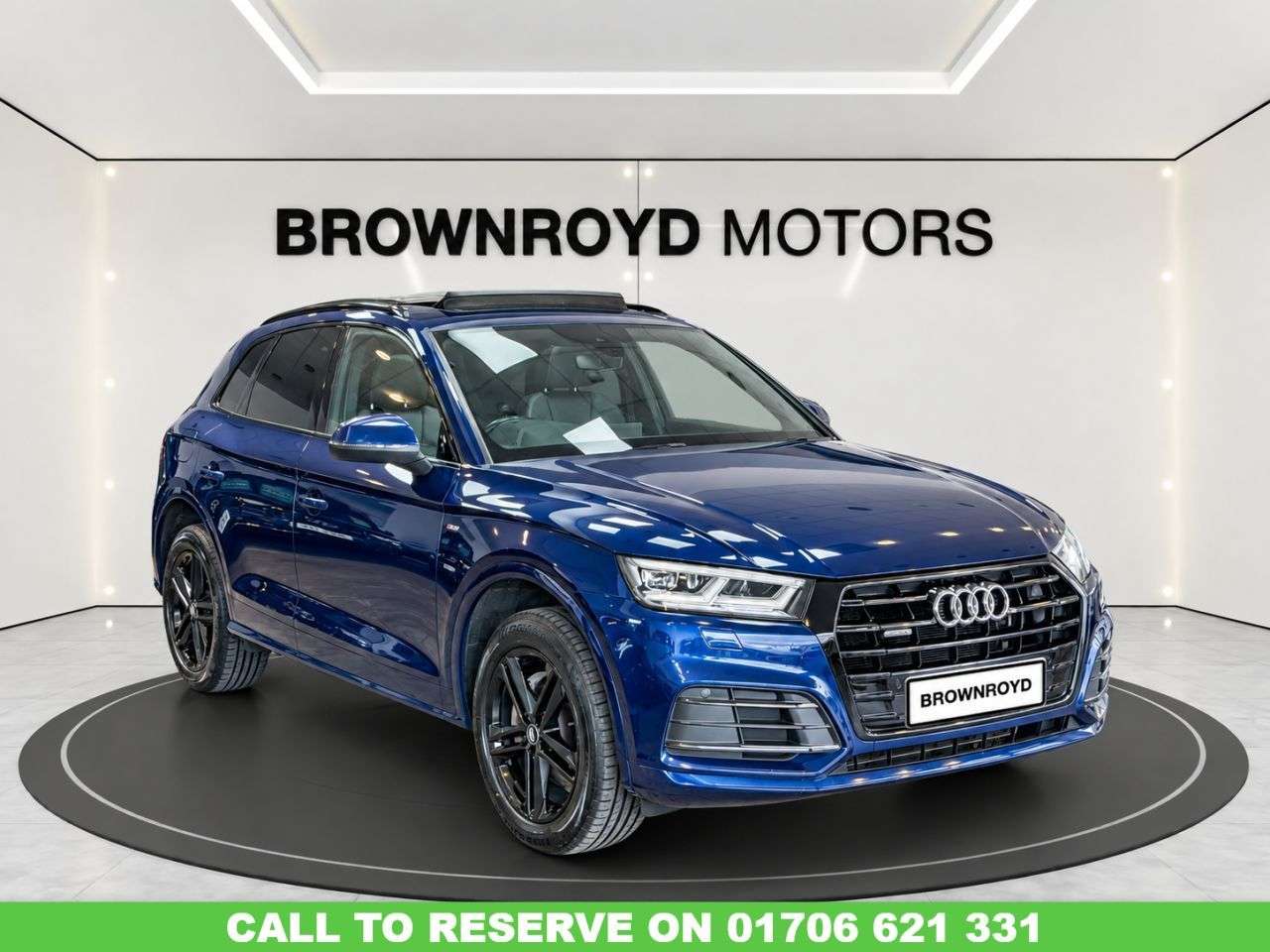 A 2018 AUDI Q5 2.0 TDI S line SUV 5dr Diesel S Tronic quattro Euro 6 (s/s) (190 ps) A 2018 AUDI Q5 2.0 TDI S line SUV 5dr Diesel S Tronic quattro Euro 6 (s/s) (190 ps)