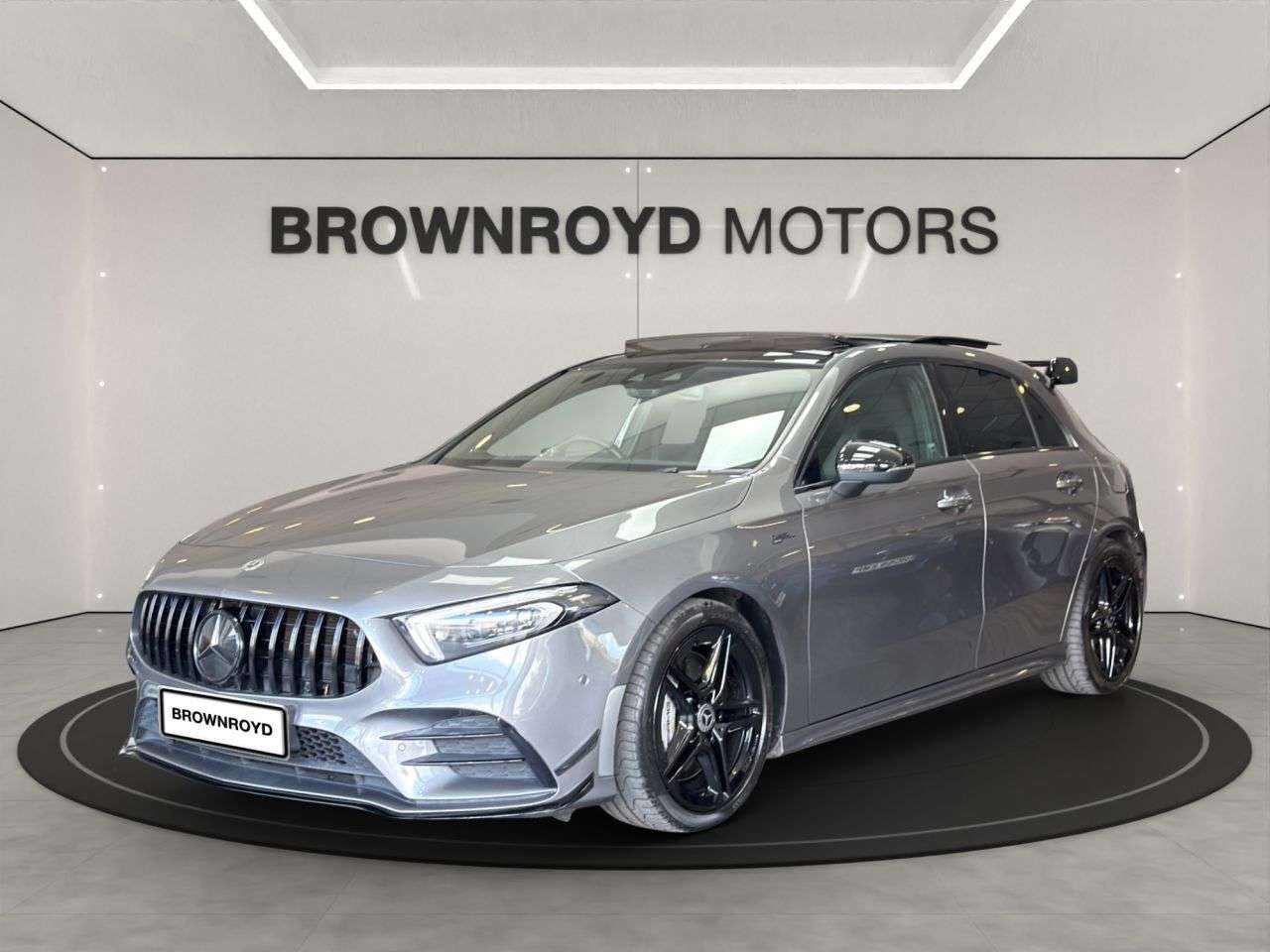 A 2019 MERCEDES-BENZ A CLASS 2.0 A35 AMG (Premium Plus) Hatchback 5dr Petrol SpdS DCT 4MATIC Euro 6 (s/s A 2019 MERCEDES-BENZ A CLASS 2.0 A35 AMG (Premium Plus) Hatchback 5dr Petrol SpdS DCT 4MATIC Euro 6 (s/s
