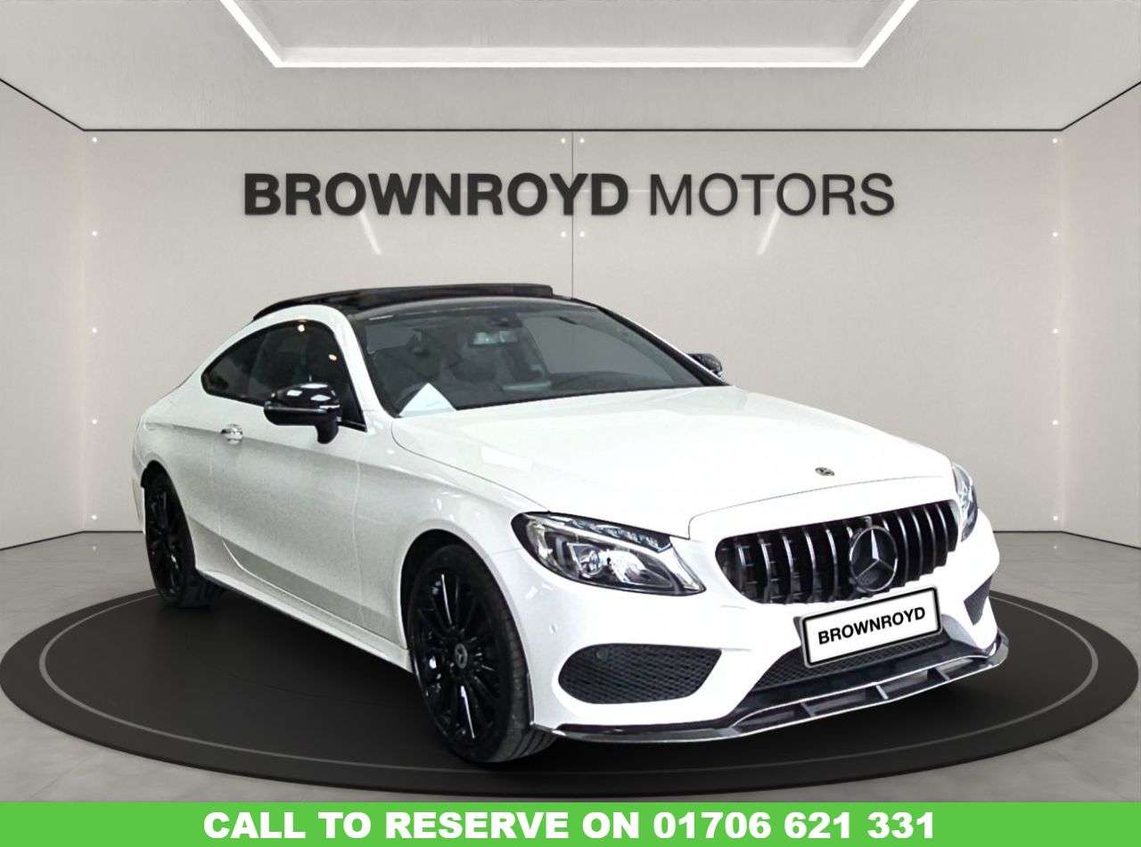 A 2018 MERCEDES-BENZ C CLASS 2.1 C220d AMG Line (Premium) Coupe 2dr Diesel G-Tronic+ 4MATIC Euro 6 (s/s) A 2018 MERCEDES-BENZ C CLASS 2.1 C220d AMG Line (Premium) Coupe 2dr Diesel G-Tronic+ 4MATIC Euro 6 (s/s)