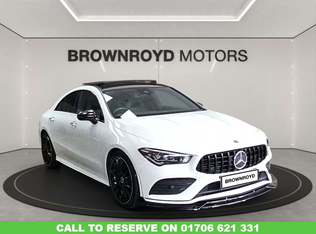 A 2022 MERCEDES-BENZ CLA 2.0 CLA220d AMG Line Night Edition (Premium Plus) Coupe 4dr Diesel 8G-DCT E A 2022 MERCEDES-BENZ CLA 2.0 CLA220d AMG Line Night Edition (Premium Plus) Coupe 4dr Diesel 8G-DCT E