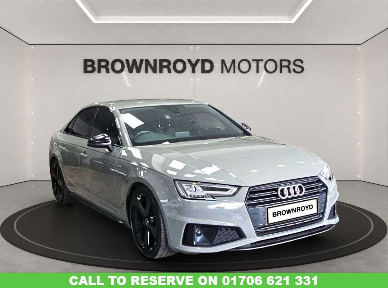 A 2019 AUDI A4 2.0 TFSI 35 Black Edition Saloon 4dr Petrol S Tronic Euro 6 (s/s) (150 ps) A 2019 AUDI A4 2.0 TFSI 35 Black Edition Saloon 4dr Petrol S Tronic Euro 6 (s/s) (150 ps)