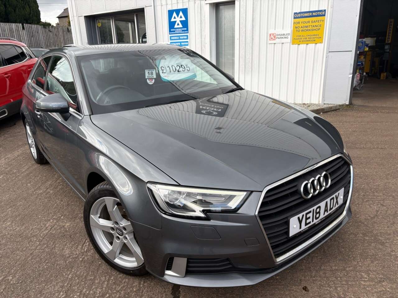 A 2018 AUDI A3 1.5 TFSI CoD Sport Hatchback 3dr Petrol Manual Euro 6 (s/s) (150 ps) A 2018 AUDI A3 1.5 TFSI CoD Sport Hatchback 3dr Petrol Manual Euro 6 (s/s) (150 ps)