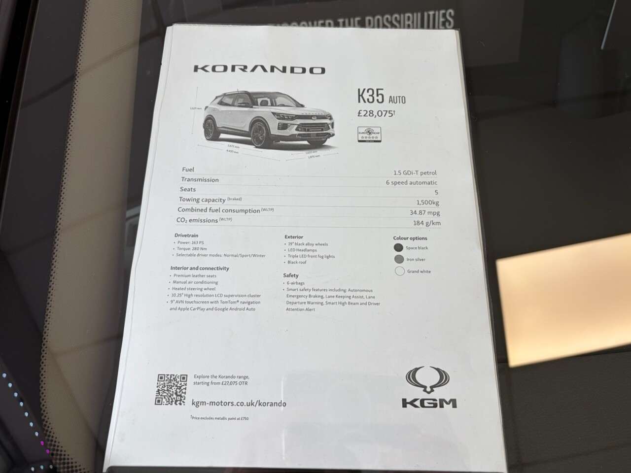 2026 KGM KORANDO 2026 KGM KORANDO