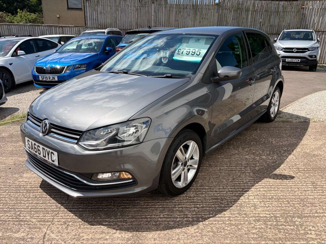 A 2016 VOLKSWAGEN POLO 1.2 TSI BlueMotion Tech Match Hatchback 5dr Petrol Manual Euro 6 (s/s) (90 A 2016 VOLKSWAGEN POLO 1.2 TSI BlueMotion Tech Match Hatchback 5dr Petrol Manual Euro 6 (s/s) (90