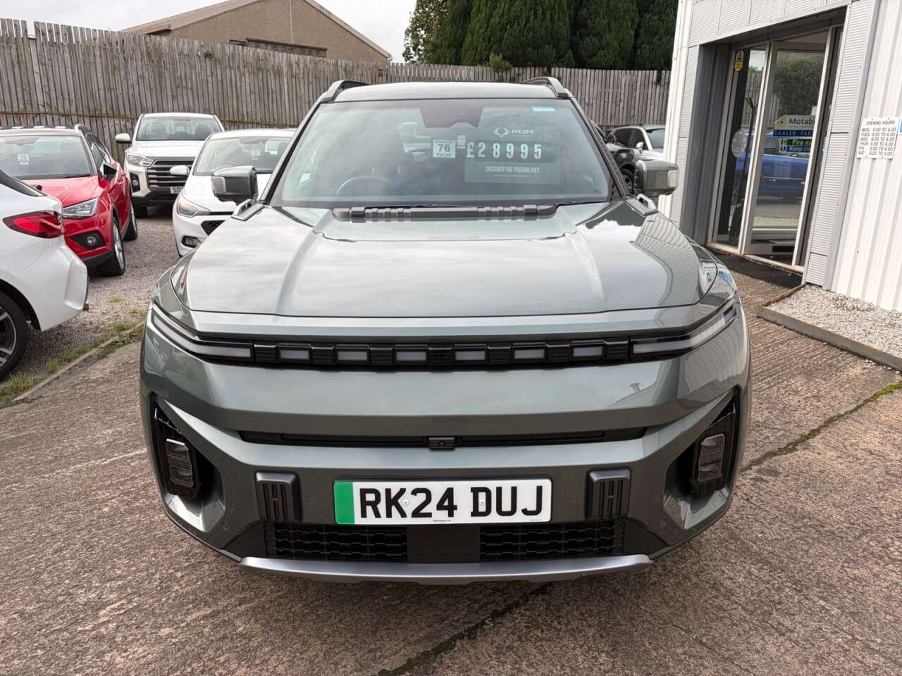A 2024 KGM TORRES EVX 73.4kWh K40 SUV 5dr Electric Auto (207 ps) A 2024 KGM TORRES EVX 73.4kWh K40 SUV 5dr Electric Auto (207 ps)