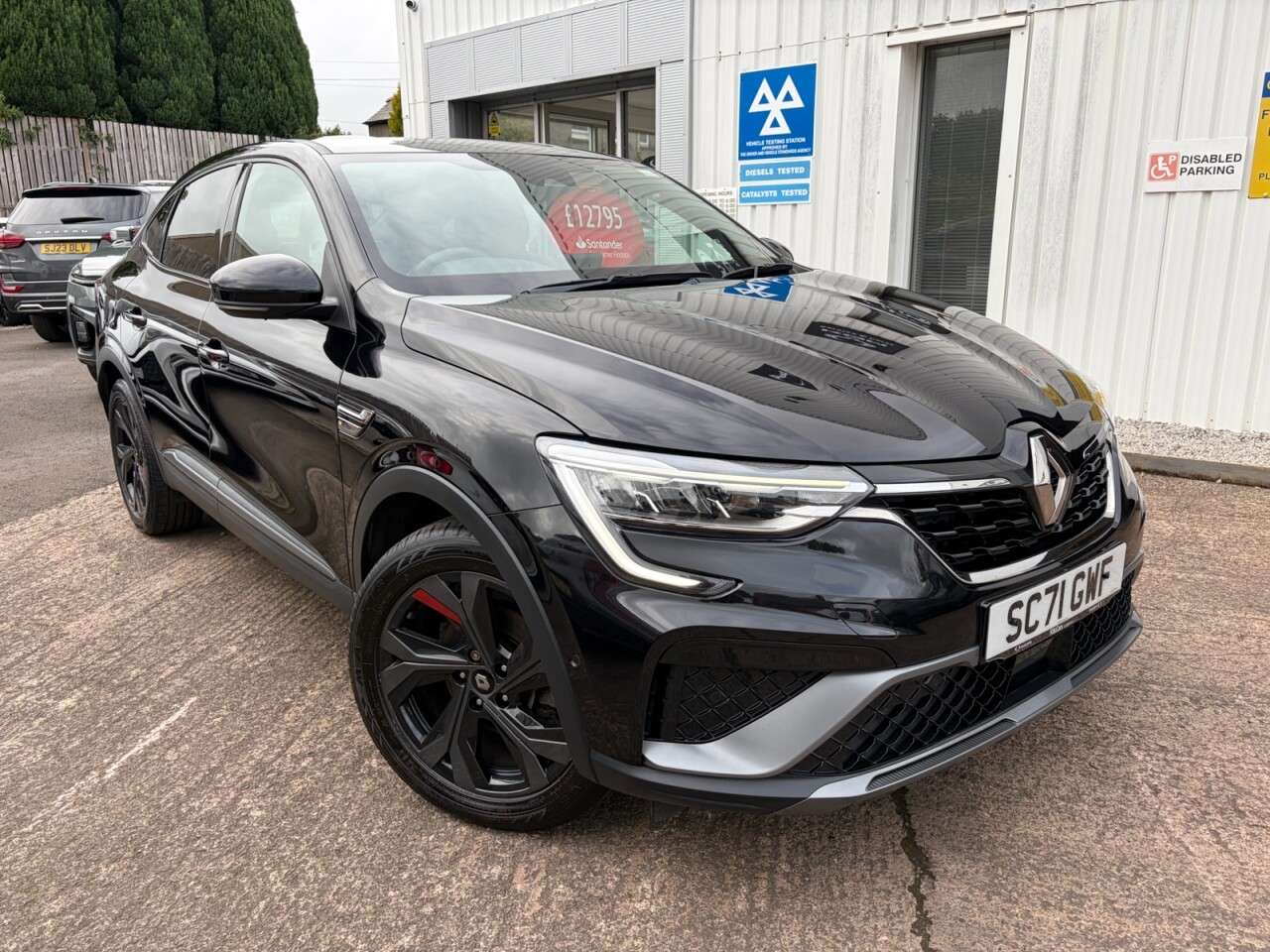 A 2021 RENAULT ARKANA 1.6 E-TECH r.s. line SUV 5dr Petrol Hybrid Auto 2WD Euro 6 (s/s) (145 bhp) A 2021 RENAULT ARKANA 1.6 E-TECH r.s. line SUV 5dr Petrol Hybrid Auto 2WD Euro 6 (s/s) (145 bhp)