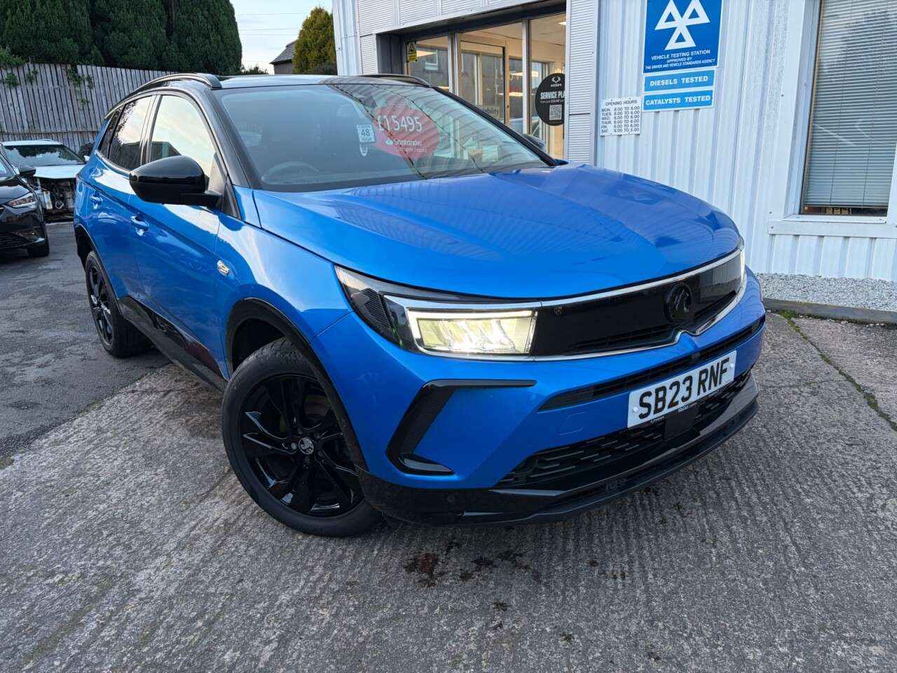 A 2023 VAUXHALL GRANDLAND X 1.2 Turbo GS SUV 5dr Petrol Auto Euro 6 (s/s) (130 ps) A 2023 VAUXHALL GRANDLAND X 1.2 Turbo GS SUV 5dr Petrol Auto Euro 6 (s/s) (130 ps)