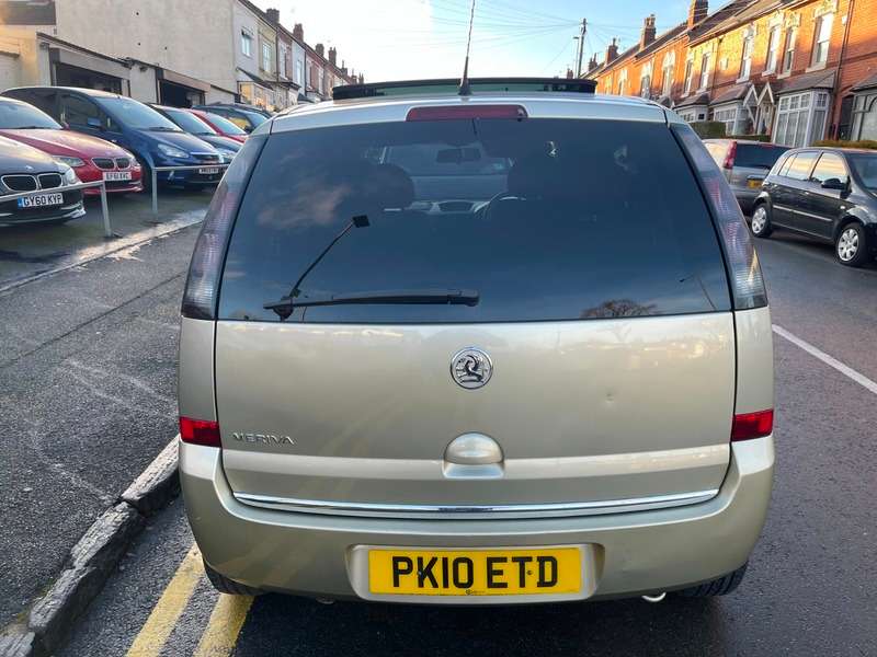 2010 VAUXHALL MERIVA 2010 VAUXHALL MERIVA