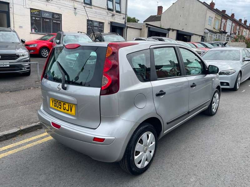 2009 NISSAN NOTE 2009 NISSAN NOTE