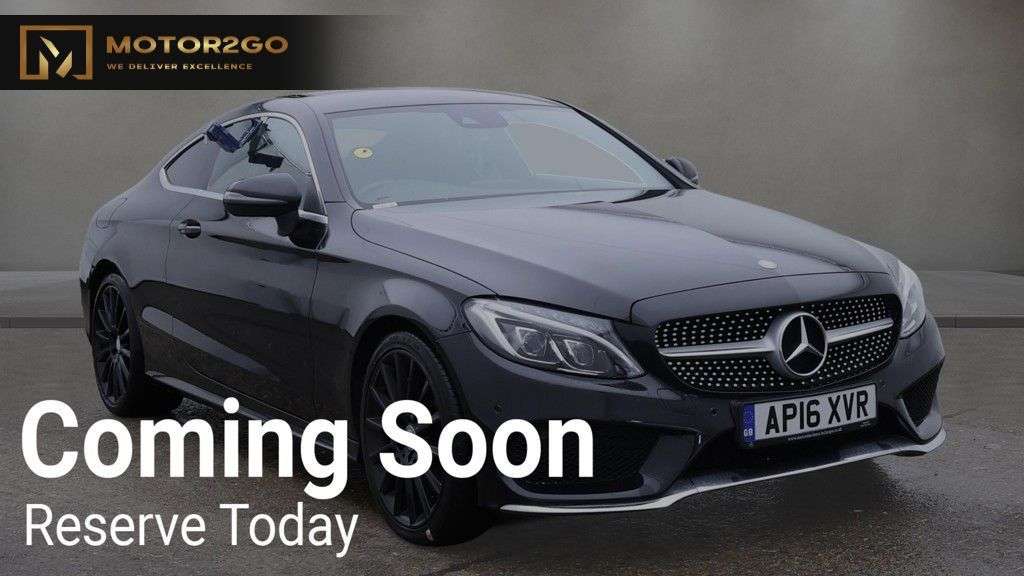 A 2016 MERCEDES-BENZ C-CLASS 2.0 C300 AMG Line Coupe 2dr Petrol 7G-Tronic+ Euro 6 (s/s) (245 ps) NAV, AR A 2016 MERCEDES-BENZ C-CLASS 2.0 C300 AMG Line Coupe 2dr Petrol 7G-Tronic+ Euro 6 (s/s) (245 ps) NAV, AR