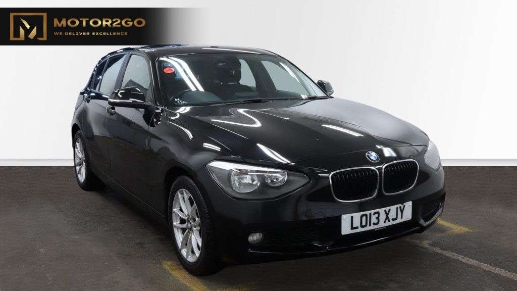 A 2013 BMW 1 SERIES 1.6 116i SE Hatchback 5dr Petrol Auto Euro 6 (s/s) (136 ps) BLACK INT, 2 PR A 2013 BMW 1 SERIES 1.6 116i SE Hatchback 5dr Petrol Auto Euro 6 (s/s) (136 ps) BLACK INT, 2 PR