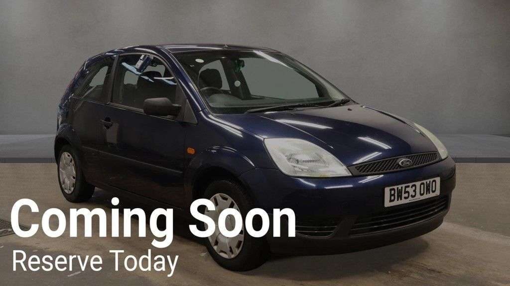 A 2004 FORD FIESTA 1.25 LX Hatchback 3dr Petrol Manual (155 g/km, 74 bhp) LOW MILEAGE A 2004 FORD FIESTA 1.25 LX Hatchback 3dr Petrol Manual (155 g/km, 74 bhp) LOW MILEAGE