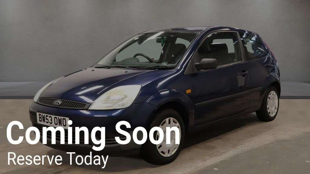 A 2004 FORD FIESTA 1.25 LX Hatchback 3dr Petrol Manual (155 g/km, 74 bhp) LOW MILEAGE A 2004 FORD FIESTA 1.25 LX Hatchback 3dr Petrol Manual (155 g/km, 74 bhp) LOW MILEAGE