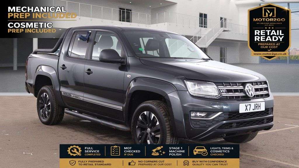 A 2018 VOLKSWAGEN AMAROK 3.0 TDI V6 Dark Label Pickup Double Cab 4dr Diesel Auto 4Motion Euro 6 (s/s A 2018 VOLKSWAGEN AMAROK 3.0 TDI V6 Dark Label Pickup Double Cab 4dr Diesel Auto 4Motion Euro 6 (s/s