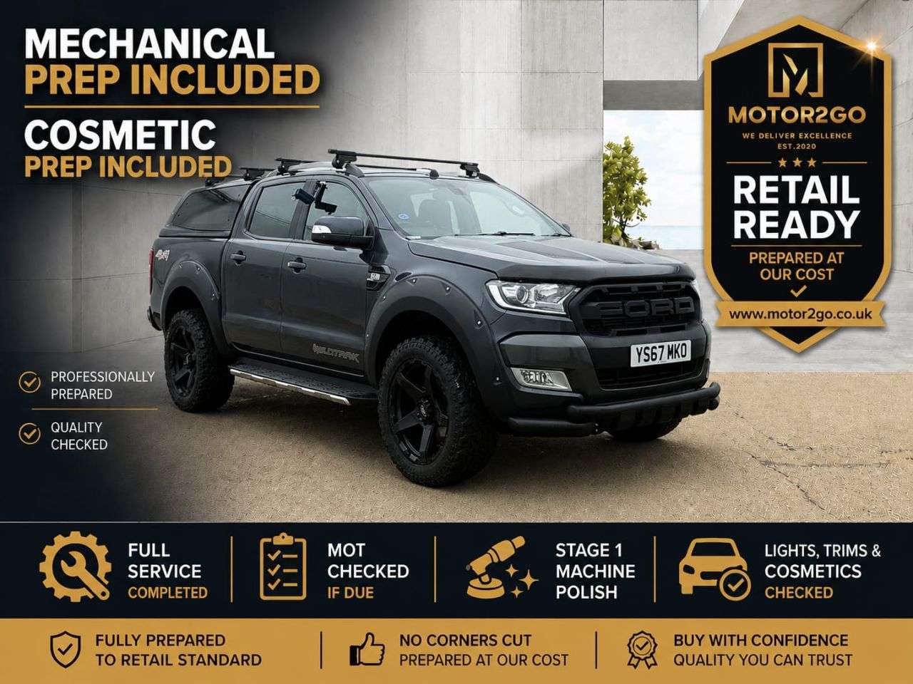 A 2017 FORD RANGER 3.2 TDCi Wildtrak Pickup Double Cab 4dr Diesel Auto 4WD Euro 5 (200 ps) ROO A 2017 FORD RANGER 3.2 TDCi Wildtrak Pickup Double Cab 4dr Diesel Auto 4WD Euro 5 (200 ps) ROO
