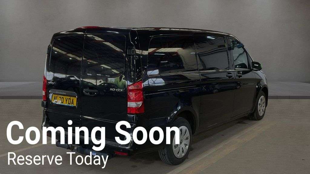 A 2020 MERCEDES-BENZ VITO 1.7 110 CDI Progressive Panel Van 5dr Diesel Manual FWD L2 Euro 6 (s/s) (LW A 2020 MERCEDES-BENZ VITO 1.7 110 CDI Progressive Panel Van 5dr Diesel Manual FWD L2 Euro 6 (s/s) (LW