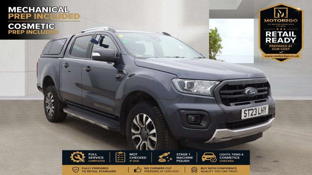 A 2023 FORD RANGER 2.0 EcoBlue Wildtrak Pickup Double Cab 4dr Diesel Auto 4WD Euro 6 (s/s) (21 A 2023 FORD RANGER 2.0 EcoBlue Wildtrak Pickup Double Cab 4dr Diesel Auto 4WD Euro 6 (s/s) (21