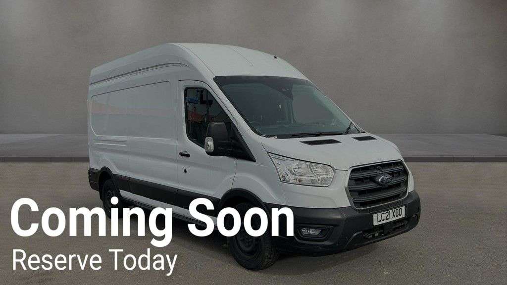 A 2021 FORD TRANSIT 2.0 350 EcoBlue Trend Panel Van 5dr Diesel Manual FWD L3 H3 Euro 6 (s/s) (1 A 2021 FORD TRANSIT 2.0 350 EcoBlue Trend Panel Van 5dr Diesel Manual FWD L3 H3 Euro 6 (s/s) (1