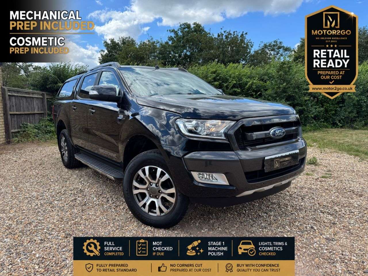 A 2019 FORD RANGER 3.2 TDCi Wildtrak Pickup Double Cab 4dr Diesel Manual 4WD Euro 5 (s/s) (200 A 2019 FORD RANGER 3.2 TDCi Wildtrak Pickup Double Cab 4dr Diesel Manual 4WD Euro 5 (s/s) (200