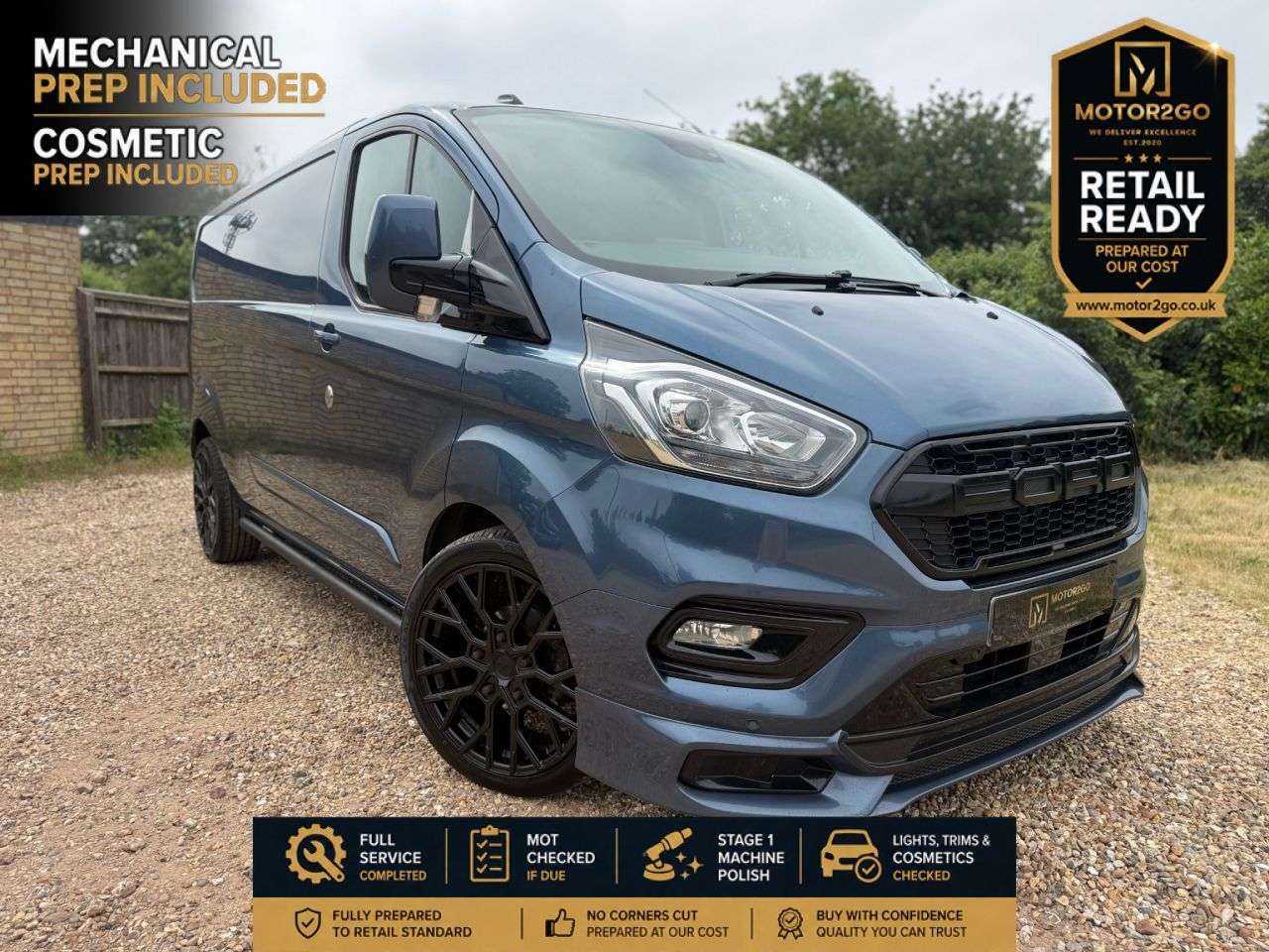 A 2019 FORD TRANSIT CUSTOM 2.0 300 EcoBlue Limited Panel Van 5dr Diesel Manual L2 H1 Euro 6 (s/s) (130 A 2019 FORD TRANSIT CUSTOM 2.0 300 EcoBlue Limited Panel Van 5dr Diesel Manual L2 H1 Euro 6 (s/s) (130