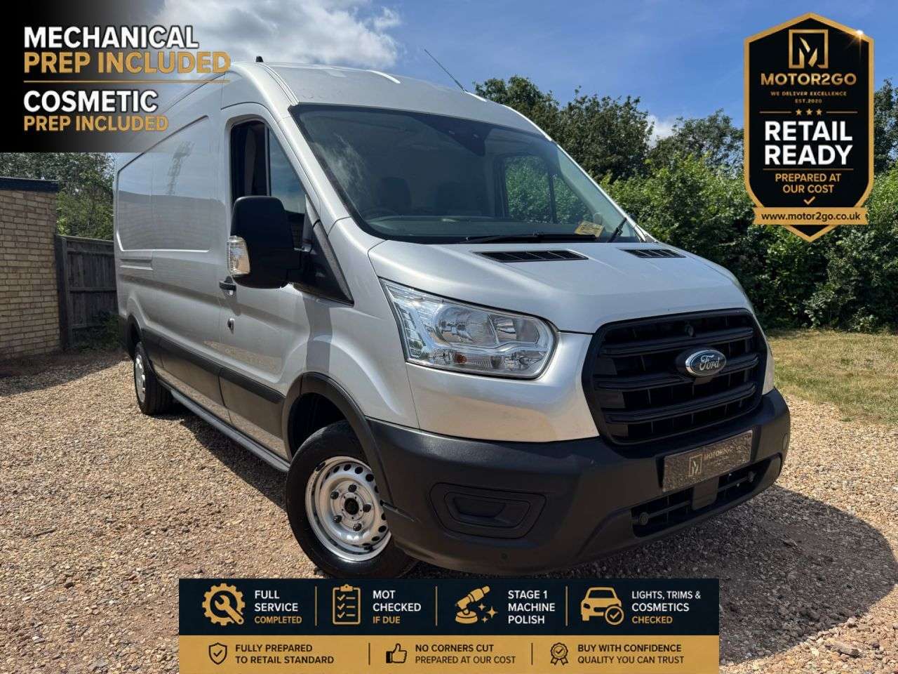 A 2021 FORD TRANSIT 2.0 310 EcoBlue Trend Panel Van 5dr Diesel Manual FWD L3 H2 Euro 6 (s/s) (1 A 2021 FORD TRANSIT 2.0 310 EcoBlue Trend Panel Van 5dr Diesel Manual FWD L3 H2 Euro 6 (s/s) (1