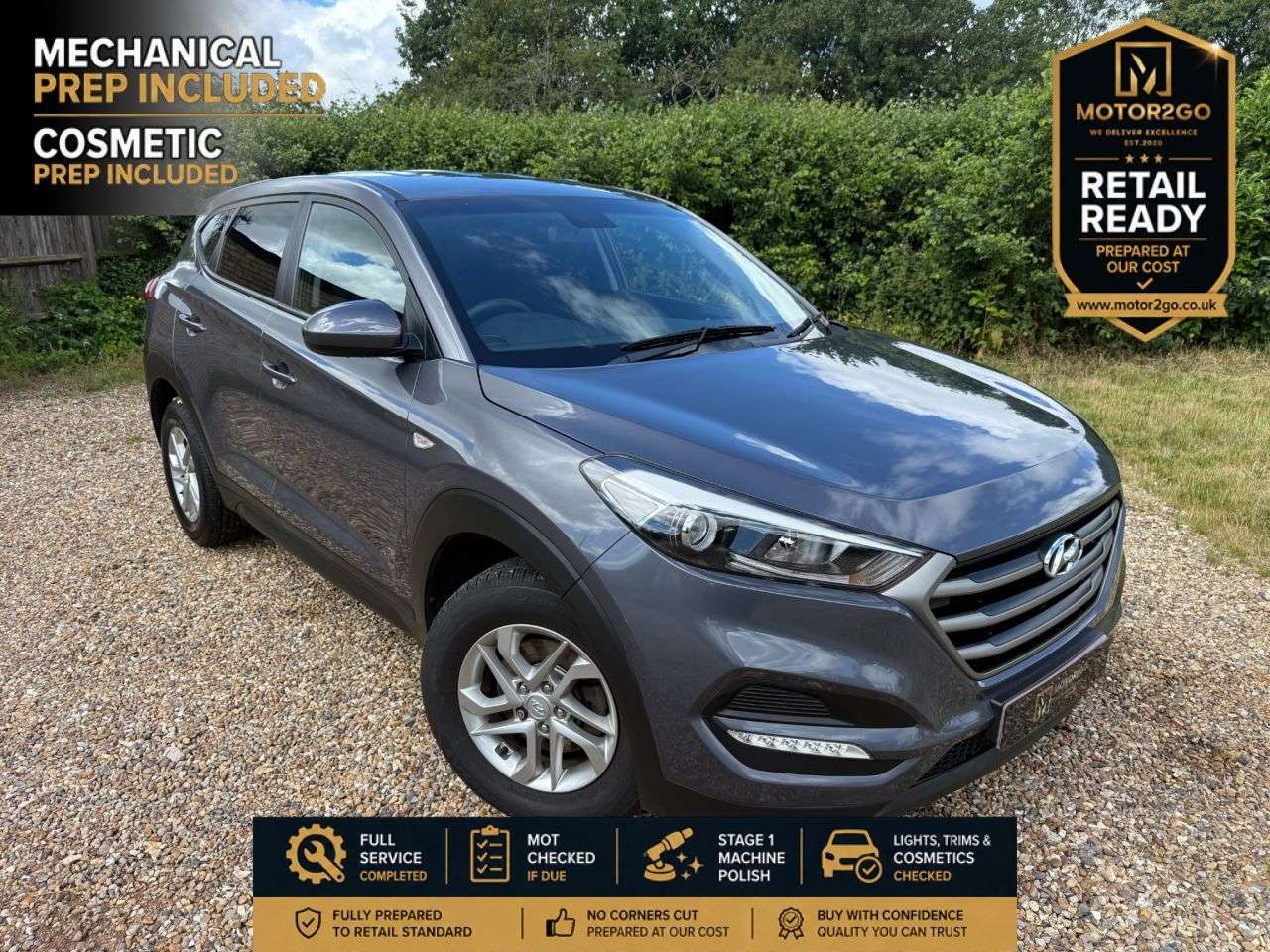 A 2015 HYUNDAI TUCSON 1.7 CRDi Blue Drive S SUV 5dr Diesel Manual Euro 6 (s/s) (116 ps) NEW CLUTC A 2015 HYUNDAI TUCSON 1.7 CRDi Blue Drive S SUV 5dr Diesel Manual Euro 6 (s/s) (116 ps) NEW CLUTC