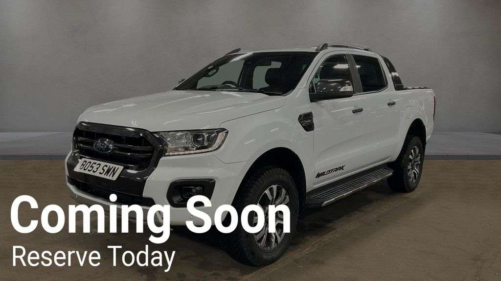 A 2022 FORD RANGER 2.0 EcoBlue Wildtrak Pickup Double Cab 4dr Diesel Auto 4WD Euro 6 (s/s) (21 A 2022 FORD RANGER 2.0 EcoBlue Wildtrak Pickup Double Cab 4dr Diesel Auto 4WD Euro 6 (s/s) (21