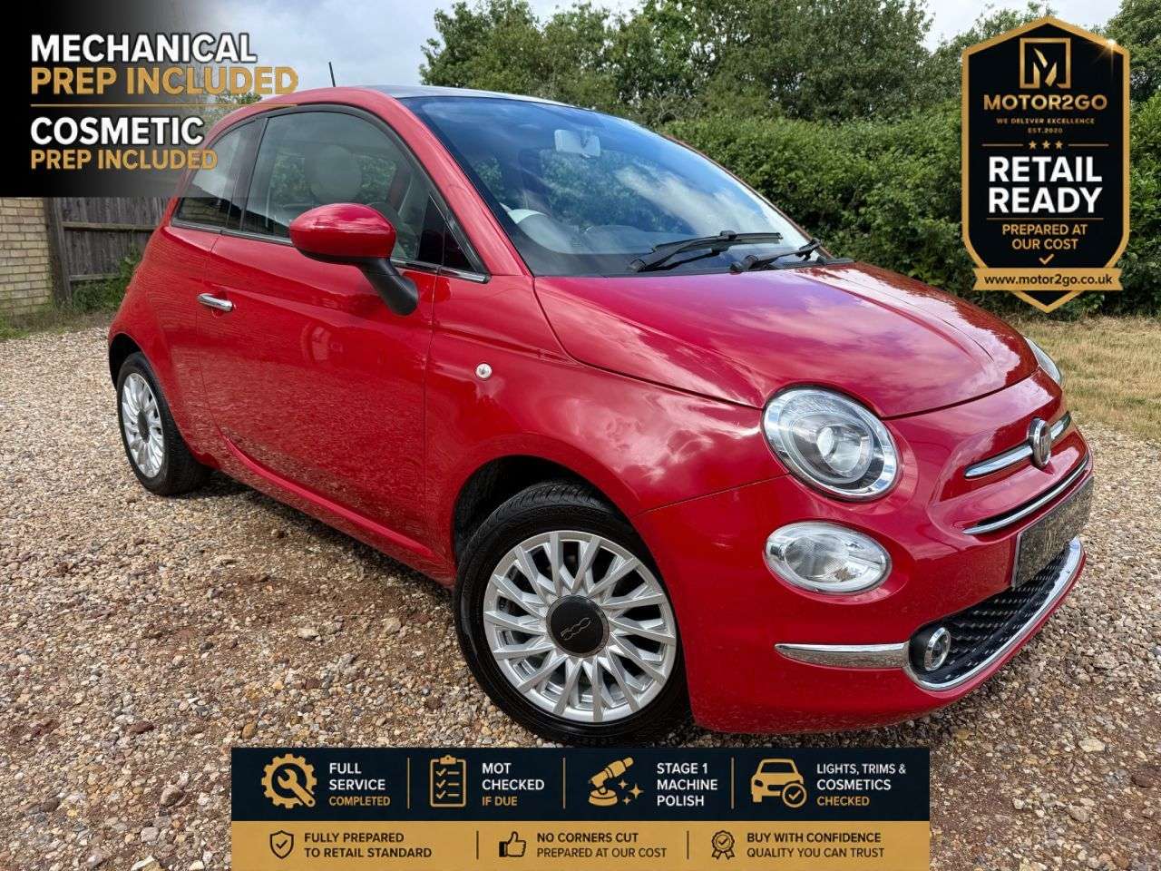 A 2017 FIAT 500 1.2 Lounge Hatchback 3dr Petrol Dualogic Euro 6 (s/s) (69 bhp) AUTOMATIC, P A 2017 FIAT 500 1.2 Lounge Hatchback 3dr Petrol Dualogic Euro 6 (s/s) (69 bhp) AUTOMATIC, P