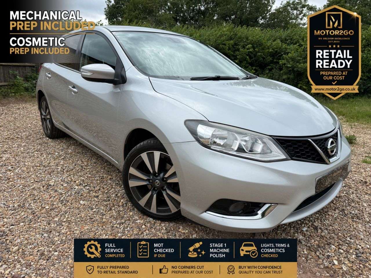 A 2017 NISSAN PULSAR 1.2 DIG-T N-Connecta Hatchback 5dr Petrol Manual Euro 6 (s/s) (115 ps) MANU A 2017 NISSAN PULSAR 1.2 DIG-T N-Connecta Hatchback 5dr Petrol Manual Euro 6 (s/s) (115 ps) MANU