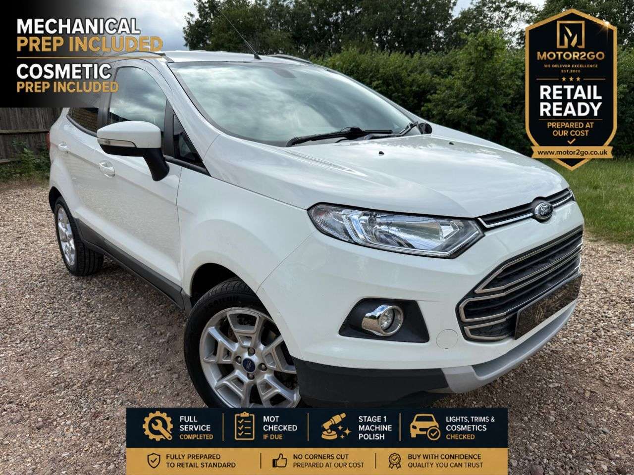 A 2017 FORD ECOSPORT 1.0T EcoBoost Titanium SUV 5dr Petrol Manual 2WD Euro 5 (s/s) (125 ps) ECOS A 2017 FORD ECOSPORT 1.0T EcoBoost Titanium SUV 5dr Petrol Manual 2WD Euro 5 (s/s) (125 ps) ECOS