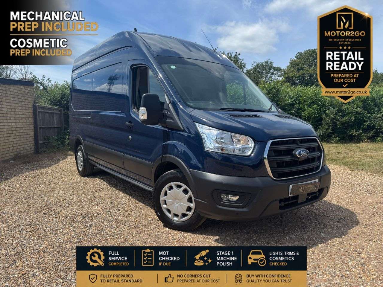 A 2022 FORD TRANSIT 2.0 350 EcoBlue Trend Panel Van 5dr Diesel Manual FWD L3 H3 Euro 6 (s/s) (1 A 2022 FORD TRANSIT 2.0 350 EcoBlue Trend Panel Van 5dr Diesel Manual FWD L3 H3 Euro 6 (s/s) (1