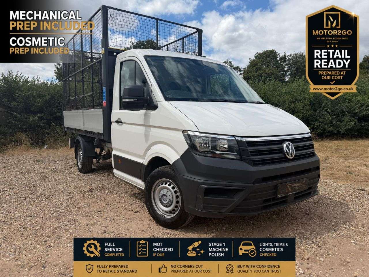 A 2021 VOLKSWAGEN CRAFTER 2.0 TDI CR35 Startline Tipper 2dr Diesel Manual FWD MWB Euro 6 (s/s) (ETG) A 2021 VOLKSWAGEN CRAFTER 2.0 TDI CR35 Startline Tipper 2dr Diesel Manual FWD MWB Euro 6 (s/s) (ETG)