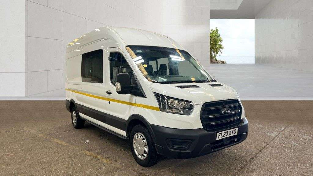 A 2023 FORD TRANSIT 2.0 350 EcoBlue Leader Crew Van Double Cab 6dr Diesel Manual RWD L3 H3 Euro A 2023 FORD TRANSIT 2.0 350 EcoBlue Leader Crew Van Double Cab 6dr Diesel Manual RWD L3 H3 Euro