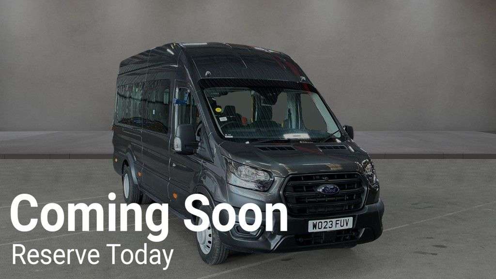 A 2023 FORD TRANSIT 2.0 460 EcoBlue Leader Minibus Double Cab 5dr Diesel Auto RWD L4 H3 Euro 6 A 2023 FORD TRANSIT 2.0 460 EcoBlue Leader Minibus Double Cab 5dr Diesel Auto RWD L4 H3 Euro 6