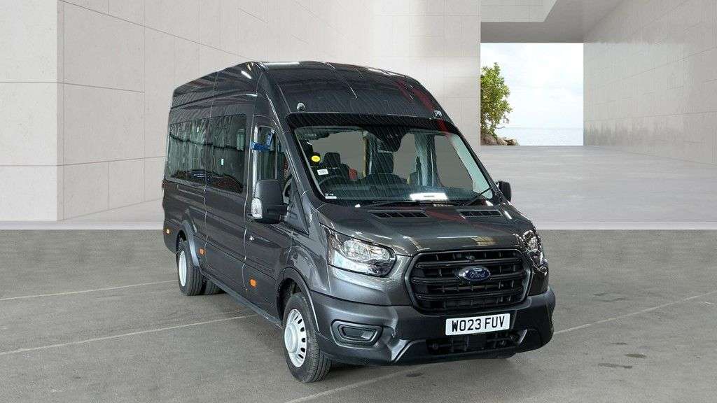A 2023 FORD TRANSIT 2.0 460 EcoBlue Leader Minibus Double Cab 5dr Diesel Auto RWD L4 H3 Euro 6 A 2023 FORD TRANSIT 2.0 460 EcoBlue Leader Minibus Double Cab 5dr Diesel Auto RWD L4 H3 Euro 6